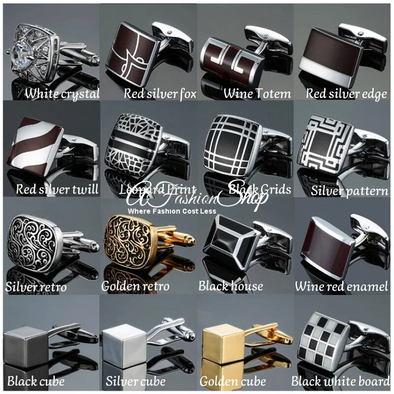 Dapper Jewelry Cufflinks 16 Design Collection